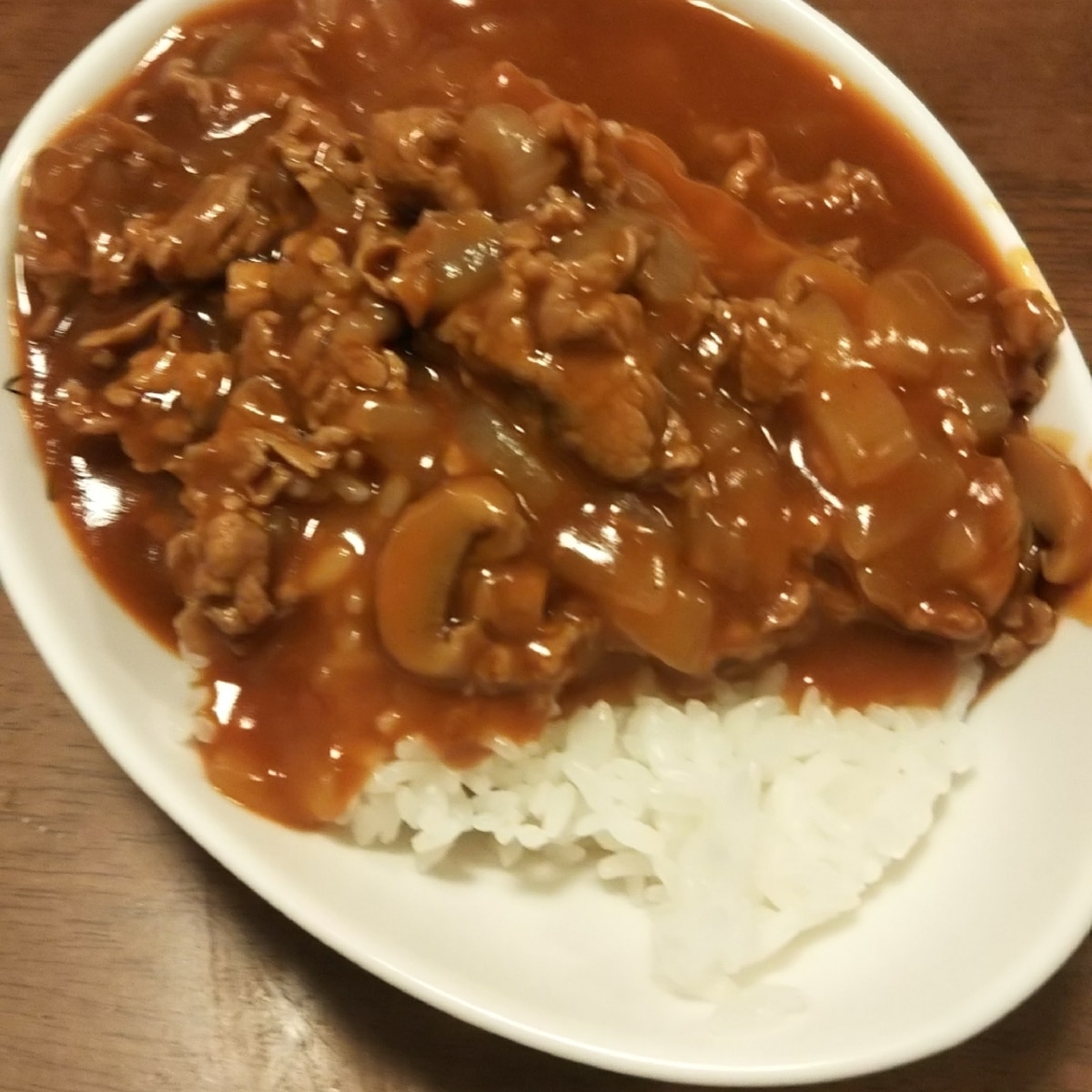 ウスターソースが決め手のハヤシライス レシピ 作り方 By とうすけ 楽天レシピ